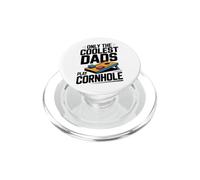 Cornhole Team Champion Only The Coolest Dads Play Cornhole PopSockets PopGrip for MagSafe