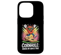 Cornhole Where My Aim Is True Celebration Case for iPhone 14 Pro