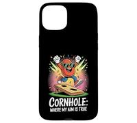 Cornhole Where My Aim Is True Celebration Case for iPhone 15 Plus