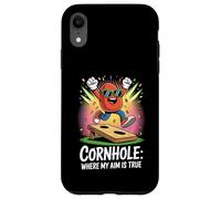 Cornhole Where My Aim Is True Celebration Case for iPhone XR