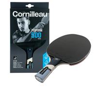 Cornilleau Perform 500 Indoor Table Tennis Bat, 3-Star ITTF Rubber, All-Round Club Play