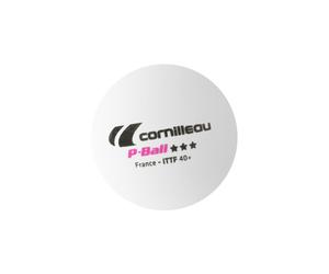 Cornilleau table tennis balls P-BALL ITTF white 3 pcs.