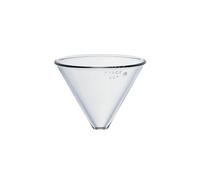 Corning Pyrex Borosilicate Glass Plain Stemless Funnel, 100mm Top I.D