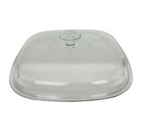 Corning Ware / Pyrex Clear Square Glass Lid ( 9 3/4" Width ) ( A-12-C )