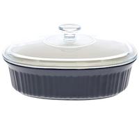 CorningWare 2.5qt/2.3L French Colors Navy Blue Baking Dish with Lid
