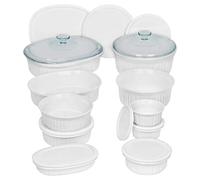 CorningWare 20 Piece French Server Set, White