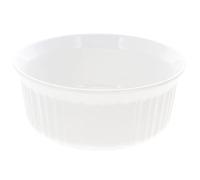CorningWare FS5 1.5qt/1.4L Round French White Round Casserole Dish