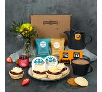 Cornish Afternoon Tea for 2 | Cream Tea Birthday Gift, Thank You Gift, Food Hamper, Christmas
