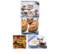 Cornish Clotted Cream Afternoon Tea for Two - Freshly Baked All Butter Scones, Cornish Pasties, Rodda's Cornish Clotted Cream,Strawberry Conserve & Smugglers Brew Teabags