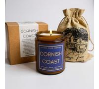 Cornish Coast Luxury Hand Poured Candle | Eco Friendly | Vegan | Hand Crafted, | 50+ Hour Burn Time | Soy Wax Premium Candles | Handmade | Artisian | Small Batch|
