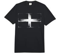 Cornish Cornwall Flag Sketch Comfort Colors Adult Heavyweight T-Shirt