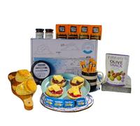Cornish Cream Teas Luxury Cheese Hamper, Scones and Chutneys, Afternoon Tea Gift Set