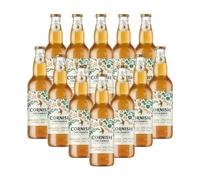 Cornish Orchards British Gold Cider 500ml Bottles - 5.00% ABV (12 Pack)