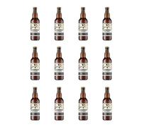 Cornish Orchards Vintage Cider | 12 x 50 lass Bottles | English Vintage Cider 7.2% ABV | Cornwall Craft Cider | Full-Bodied & Matured