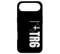 Cornish Postcodes s Cornwall TR6 s County Map & Flag Case for iPhone Air