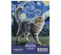 Cornish Rex 1000 Piece Jigsaw Puzzle Educational Games Creative Jigsaw Puzzle Unique Challenge Game for Adults And Kids 70x50cm/1000pcs