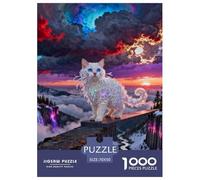 Cornish Rex 1000-Piece Jigsaw Puzzle for Adult Educational Games Fun, Challenging & Brainteasing Games for Adults And Kids Age 12 Years Up Decoration Puzzle 70x50cm/1000pcs