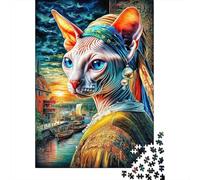 Cornish Rex 1000 Piece Jigsaw Puzzle for Family - Fun Challenge for Adults & Kids, 38x26cm/1000pcs