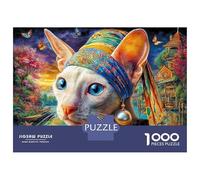 Cornish Rex 1000 Piece Jigsaw Puzzle for Family - Fun Challenge for Adults & Kids, 70x50cm/1000pcs