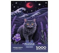 Cornish Rex 1000 Pieces Premium Jigsaw for Adults Cool Collage Effect, Home Decoration, Educational, Challenging Puzzle Games 70x50cm/1000pcs