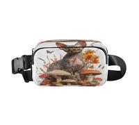 Cornish Rex Cat 3d Trendy Waist Bag Fanny Pack for Men Women Multipurpose Chest Bag Belt pouching with Adjustable Strap for Travel Running Hiking