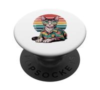 Cornish Rex Sunglasses Hawaiian Beach Summer PopSockets Adhesive PopGrip