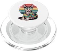 Cornish Rex Sunglasses Hawaiian Beach Summer PopSockets PopGrip for MagSafe