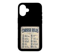 Cornish Rules Cornwall Dialect Case for iPhone 16