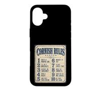 Cornish Rules Cornwall Dialect Case for iPhone 16 Plus