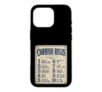 Cornish Rules Cornwall Dialect Case for iPhone 16 Pro