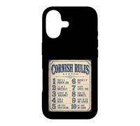Cornish Rules Cornwall Dialect Case for iPhone 17