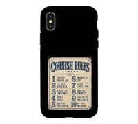 Cornish Rules Cornwall Dialect Case for iPhone X/XS