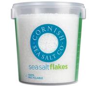 Cornish Sea Salt Flakes 350g Tub - Hand Harvested from Celtic Seas - Natural Gourmet Sea Salt for Cooking and Seasoning