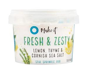 Cornish Sea Salt - Flavoured - Pinch Pots (Lemon & Thyme - 55g)