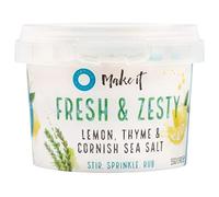 Cornish Sea Salt Pinch Pots - 8 x Tubs - Select Variety (Lemon & Thyme)