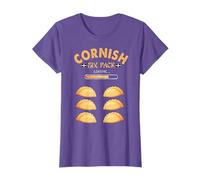 Cornish Six Pack Idea For Men Saint Piran's & Cornish Pasty T-Shirt