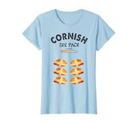 Cornish Six Pack Idea For Men Saint Piran's & Cornish Pasty T-Shirt