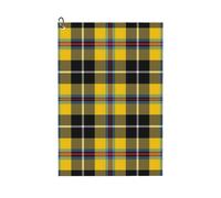 (Cornish Tartan_6888) Golf Towel Funny Printed Cristmas Gift for Men Women Husband Dad Mom Birthday Golfers Fan