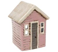 Cornish Village Pottery Lantern Pink Beach House