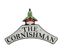 Cornishman Pixie Cast Iron Sign Plaque Door Wall House Fence Gate Post Garden