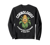 Cornologist funny corn pun outfit for adults who love farmer Sweatshirt