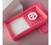 Cornstarch Tapper Box for Polymer Clay, Container for Clays Molding, Cornstarch Powder Container, Leak-Proof Snap-Lock Powder Container, Practical Soft Clay Powder Box for Earring Making