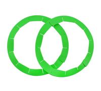 Cornucopia Brands Silicone Pie Crust Shield, Adjustable Pie Protectors, Green (2 Pack) Green