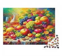 Cornucopia Jigsaw Puzzles 1000 Pieces Recycled Paper for Adults Lush-Still-Life Puzzle Decompression Fun Present & Activity for Home Gift 52x38cm/1000pcs
