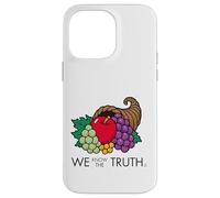 Cornucopia Mandela Effect Conspiracy, Funny Loom 90's Logo Case for iPhone 14 Pro Max