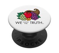 Cornucopia Mandela Effect Conspiracy , Funny Loom 90's Logo PopSockets Adhesive PopGrip