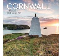 Cornwall 2025 - 16-Monatskalender: Original The Gifted Stationery Co. Ltd [Mehrsprachig] [Kalender]