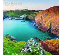 Cornwall 2026 Wall Calendar - Available in Slim, Square, A4, A3, or Mini Sizes - Scenic UK Landscape Photography (Multi, Square Wall Calendar)