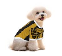 Cornwall County Flag Cotton Dog T Shirt For Small Dogs - Cute Cat Dog Clothes With Unique Print - Puppy Shirt For Pomeranian Bichon Frise Yorkie