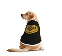 Cornwall County Flag Dog Shirt Vest Lightweight Stretchy Dog T-Shirts, for Medium, and Large Breeds, for Walking, Outdoor Activities